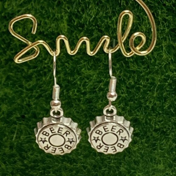 Beer Earring, Alcohol Earring, Drink Earring, St. Patrick's Day, Cinco De Mayo - Picture 1 of 9